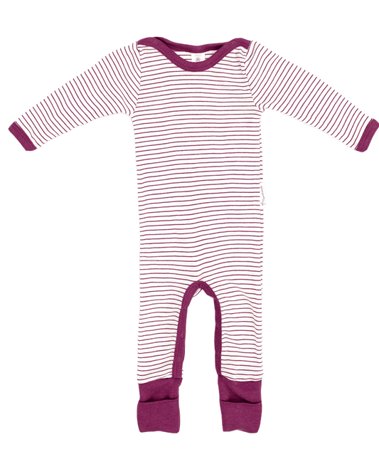 Engel Strampler mit Beinumschlag