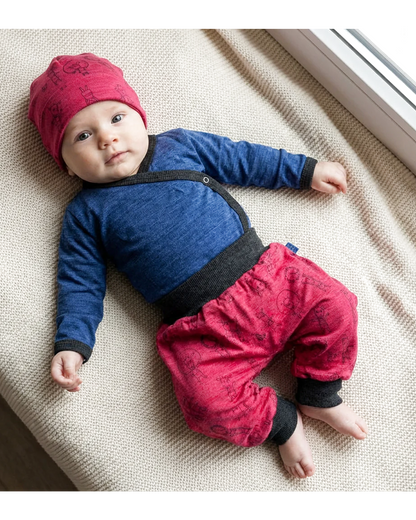 Glückskind Baby Wickelbody, langarm