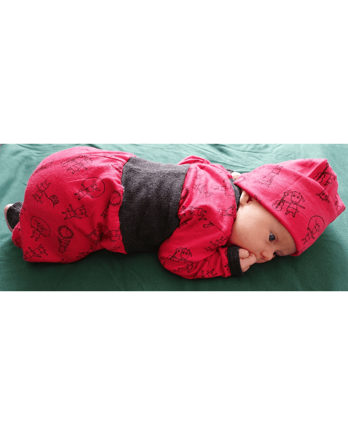 Glückskind Baby Wickelbody, langarm