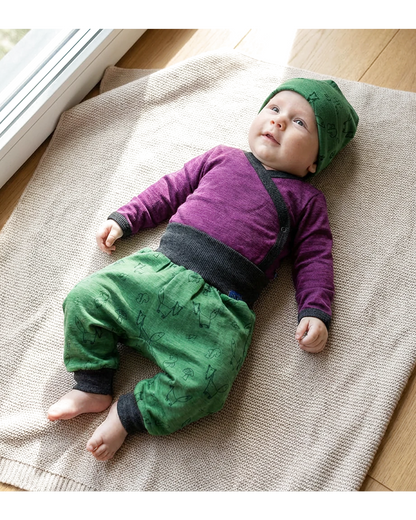 Glückskind Baby Wickelbody, langarm